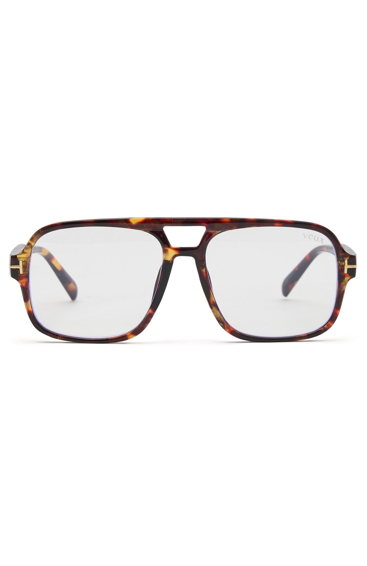 Jordan Blue Light Glasses Leopard/Clear