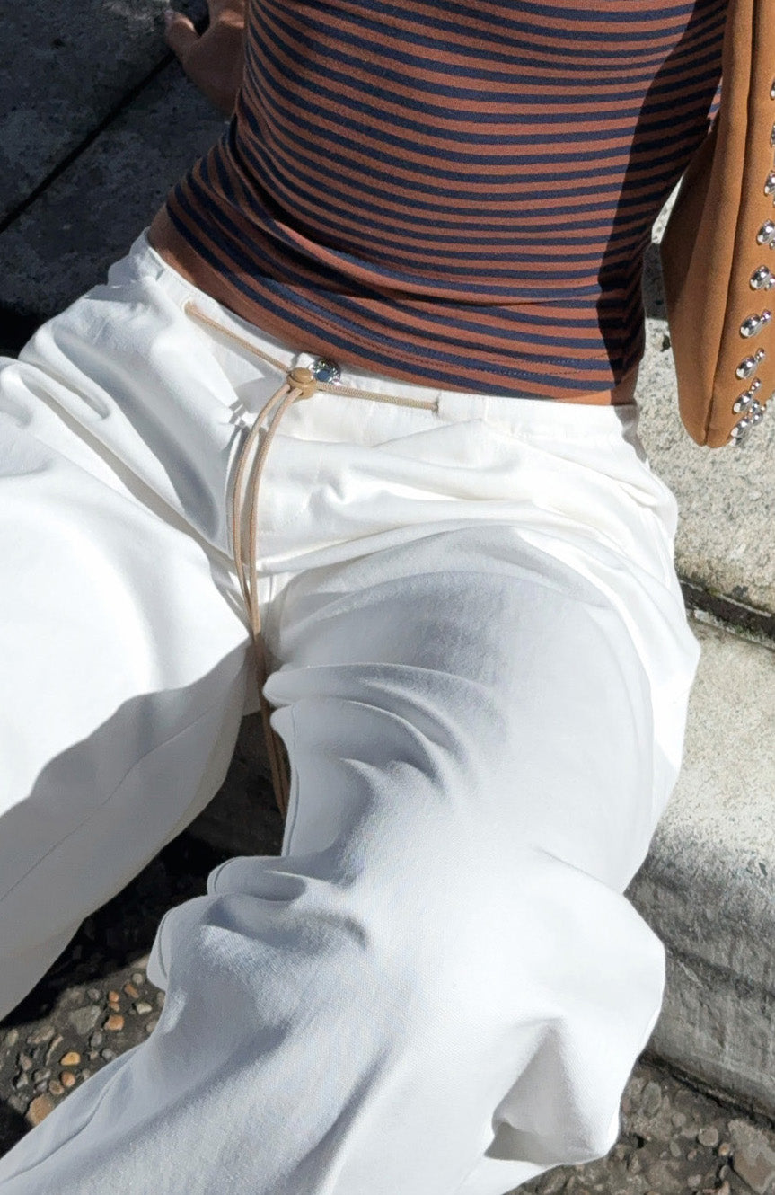 Never Really Over Pants White