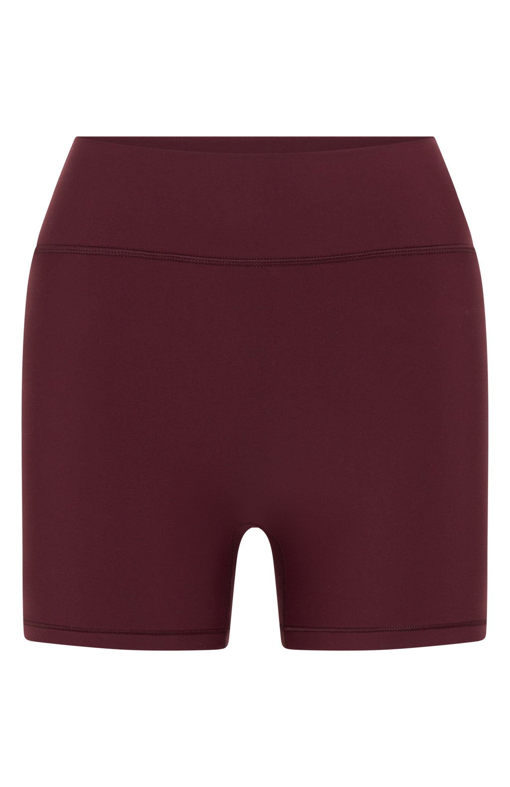 Keep Up High Waisted Shorts 4" Merlot