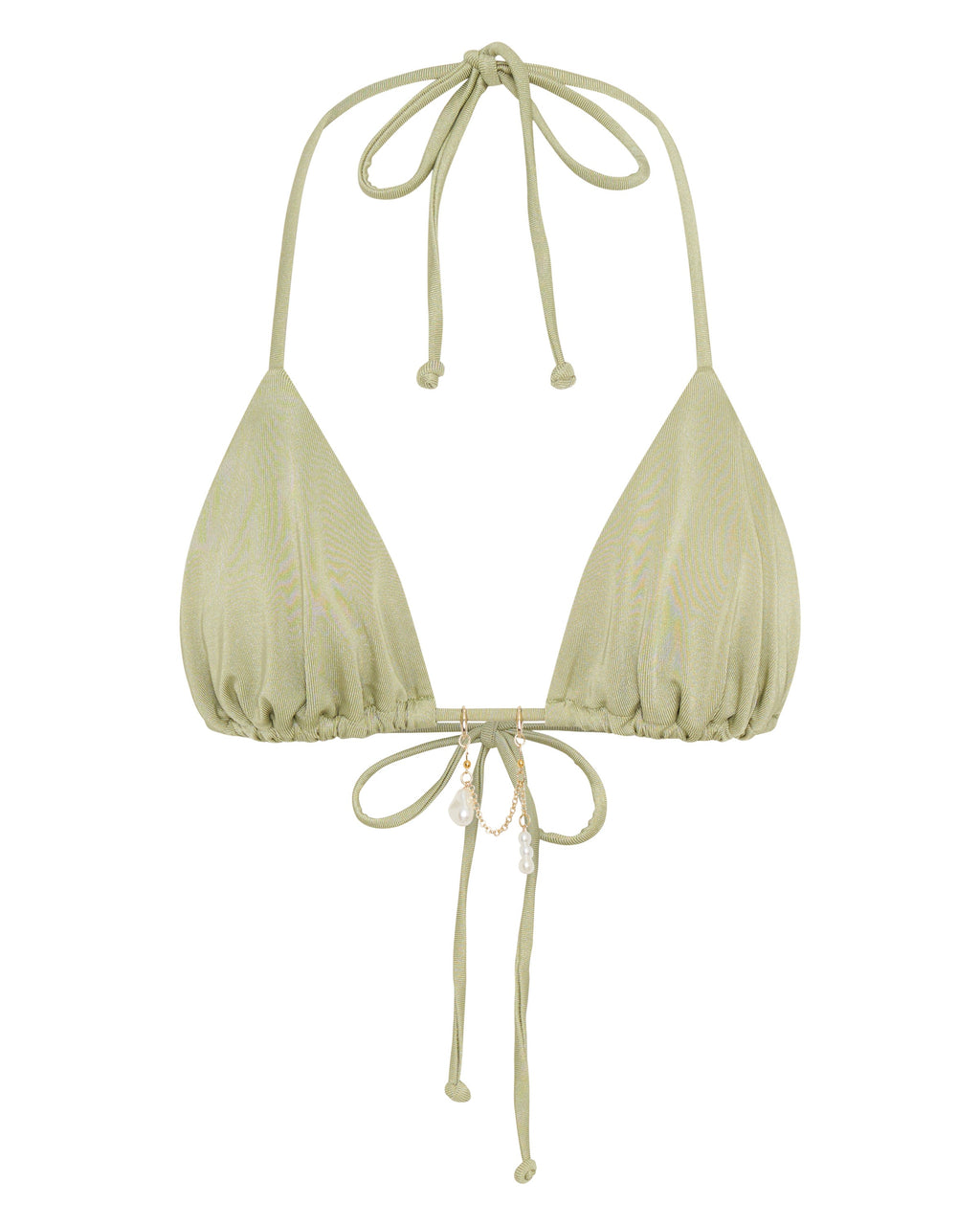 Lagoon Coast Bikini Top Olive