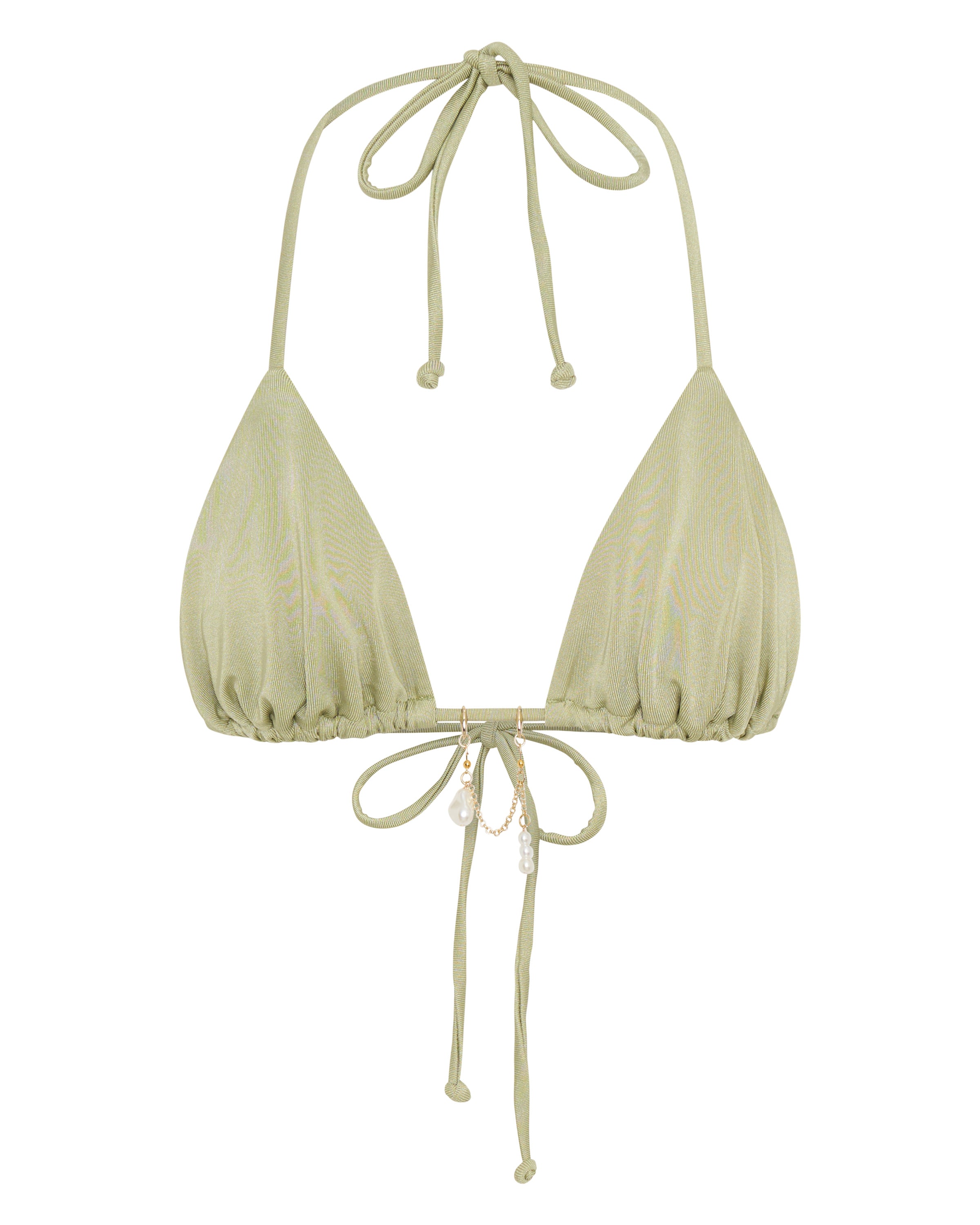 Lagoon Coast Bikini Top Olive
