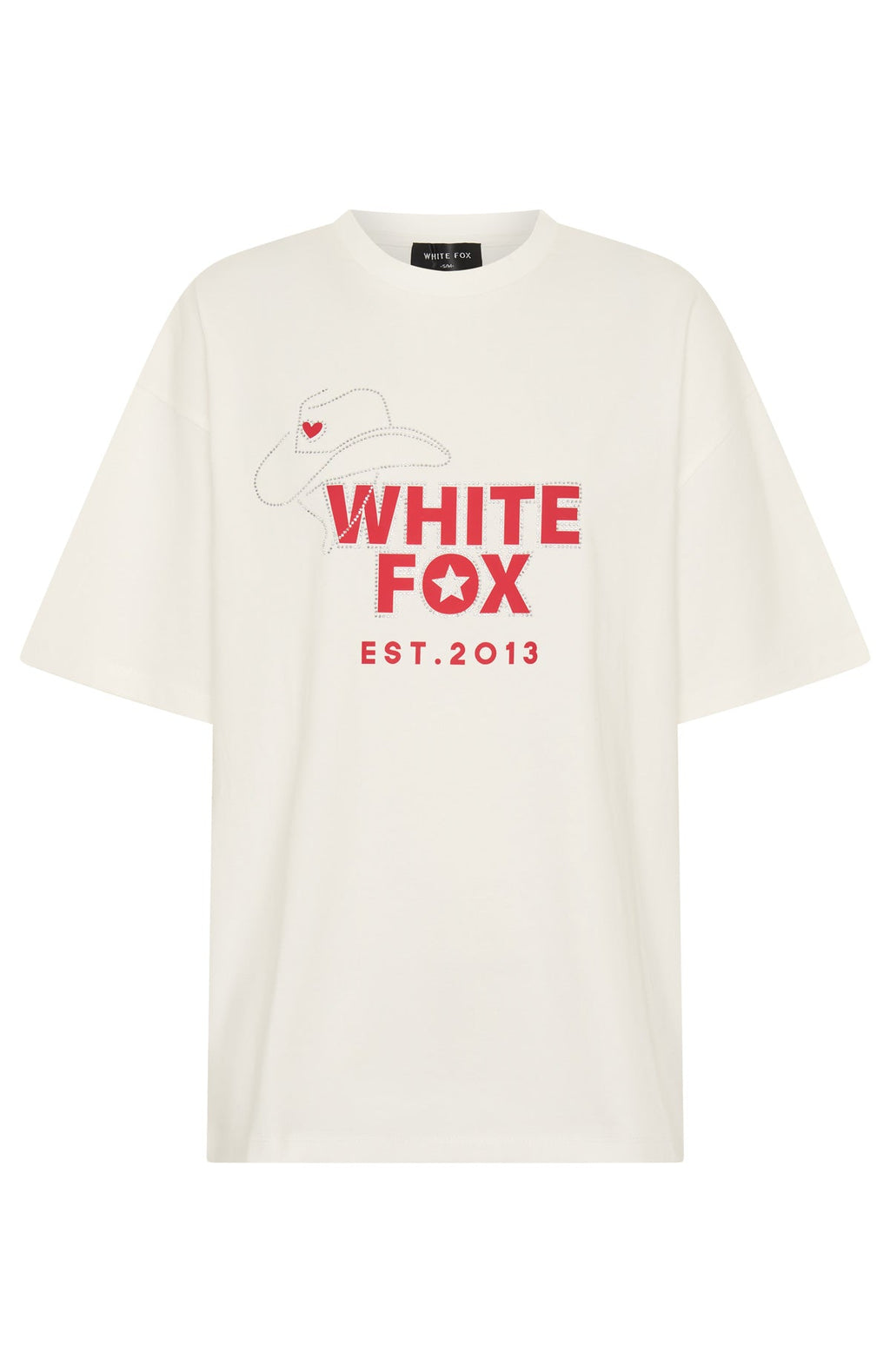 Loving On You Oversized Tee White