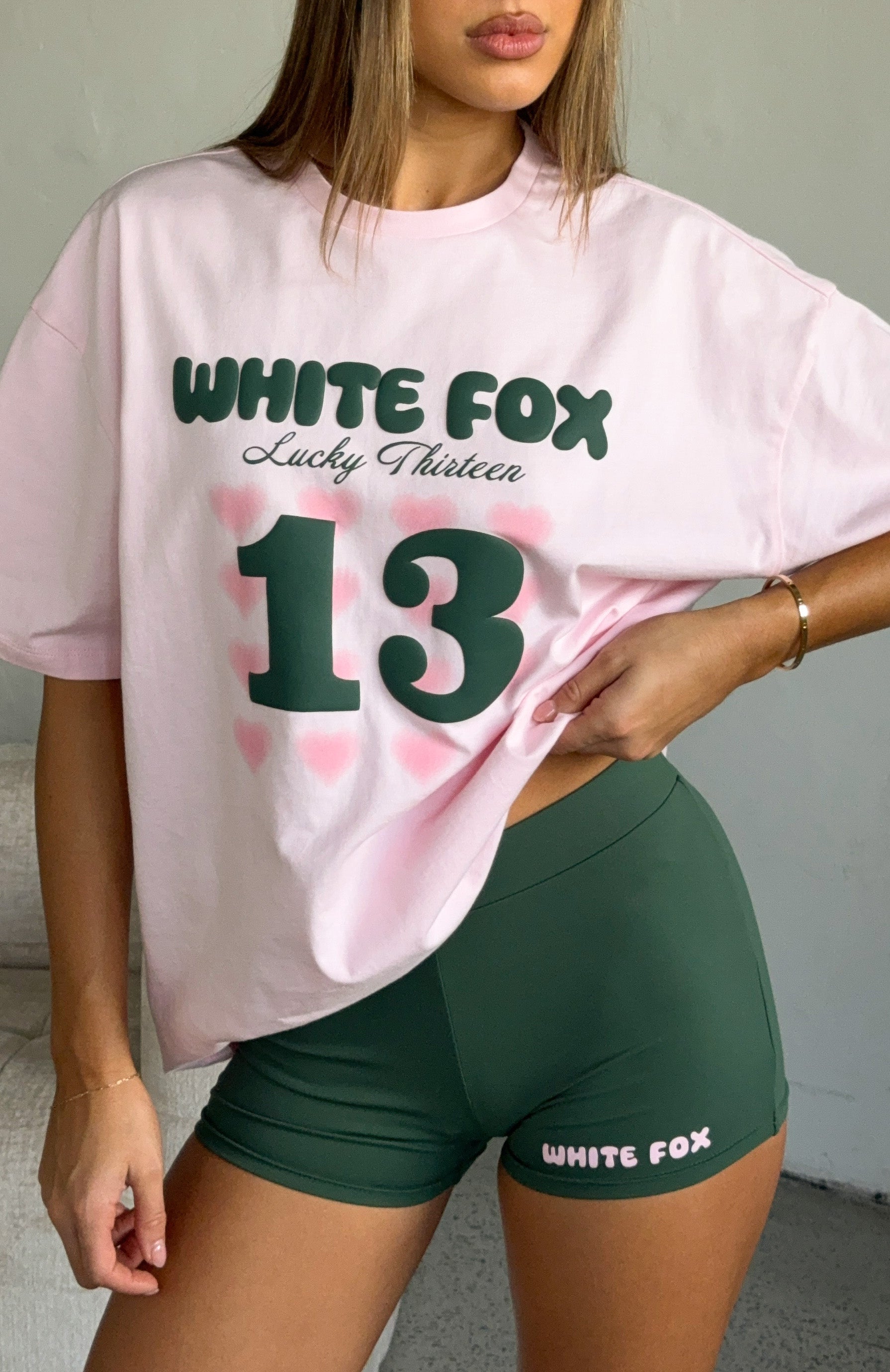 Lucky Thirteen Charise Booty Shorts Green