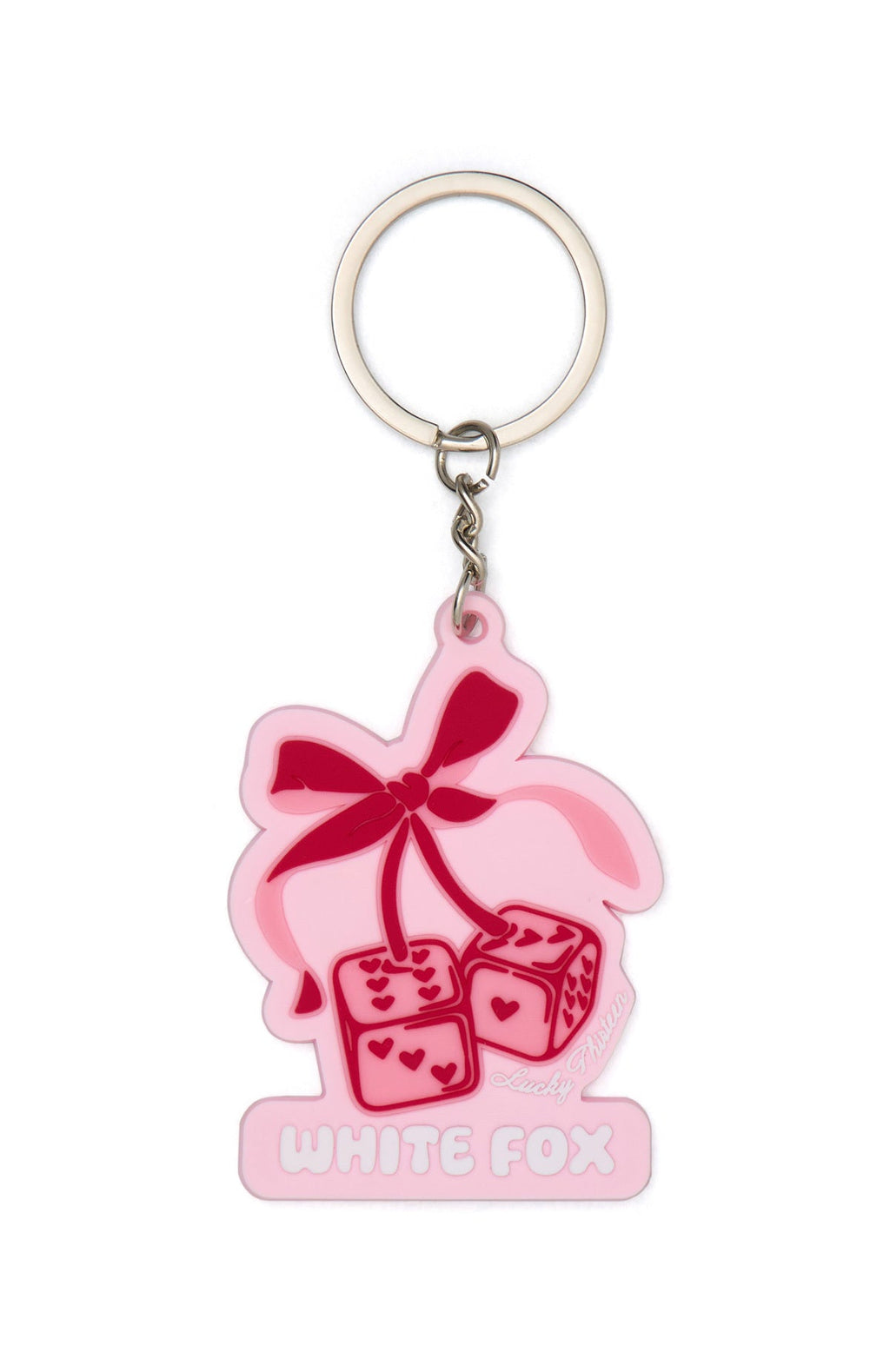 Lucky Thirteen Cheyenne Keychain Pink