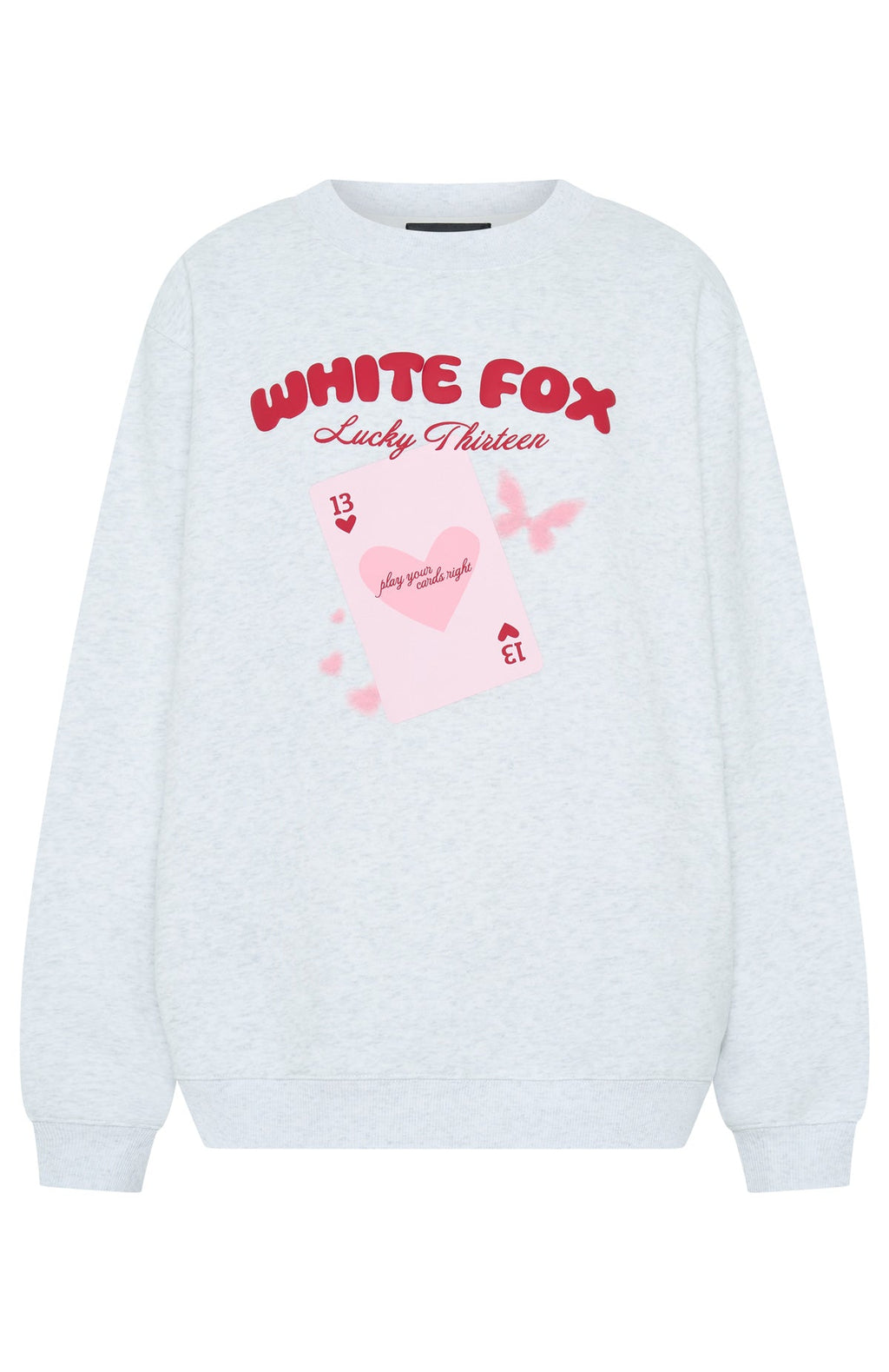 Lucky Thirteen Kalena Oversized Sweater Grey Marle