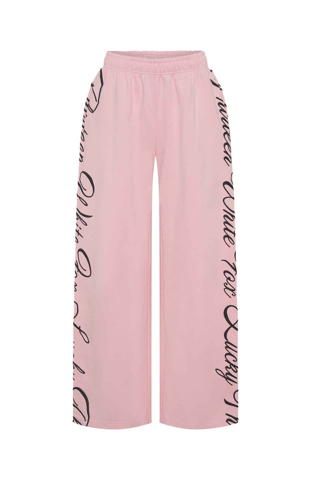 Lucky Thirteen Shaya Wide Leg Sweatpants Soft Pink