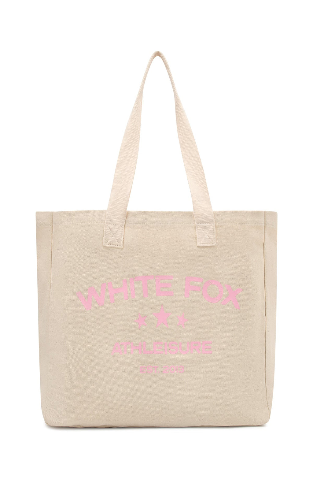 Never Wrong Tote Bag Natural/Pink