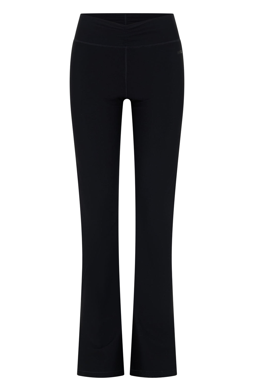 Revival High Waisted Flare Leggings Black