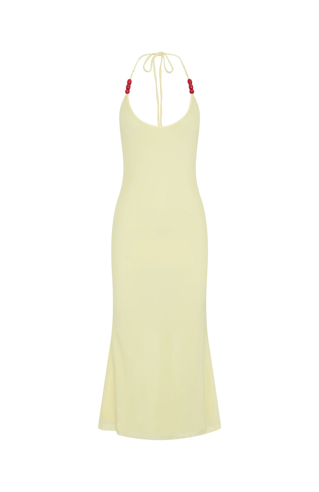 Tropic Like It's Hot Midi Dress Lemon
