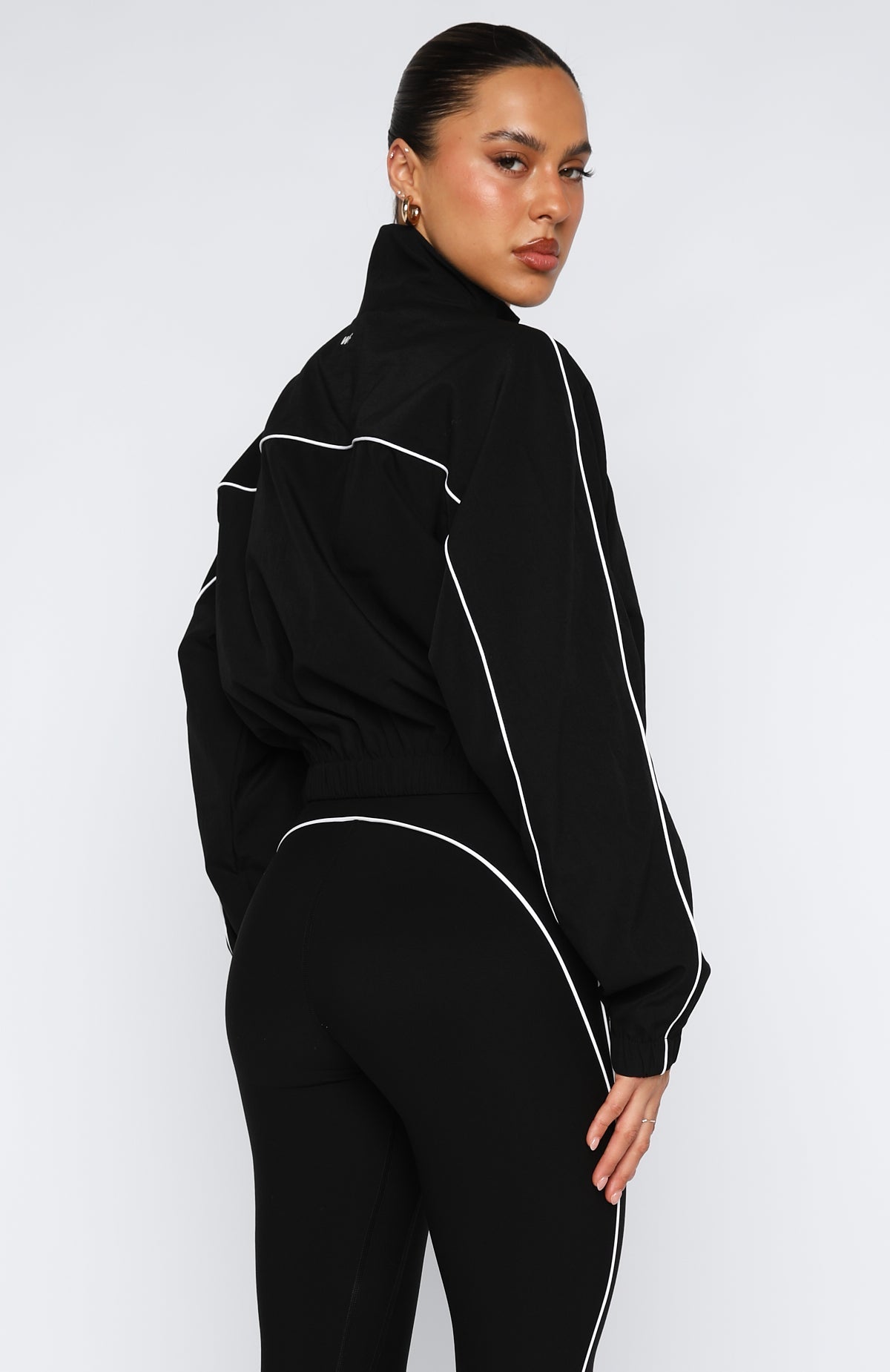 Victory Jacket Black/White