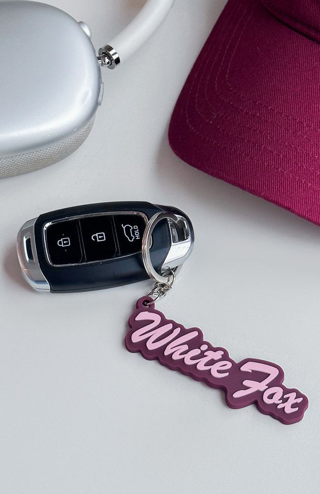 Move Maker Keychain Merlot/Pink