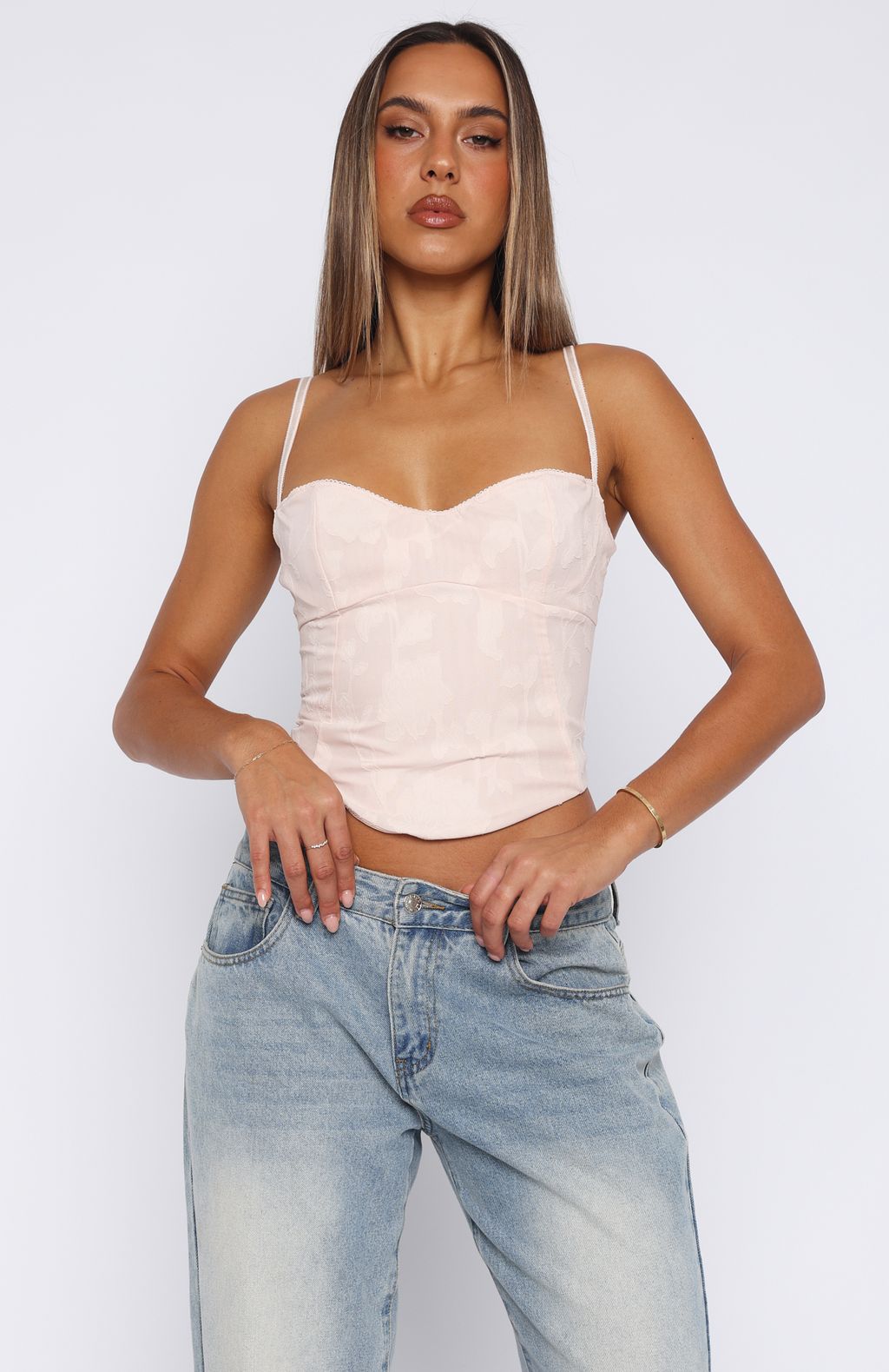Broken Dreams Bustier Blush