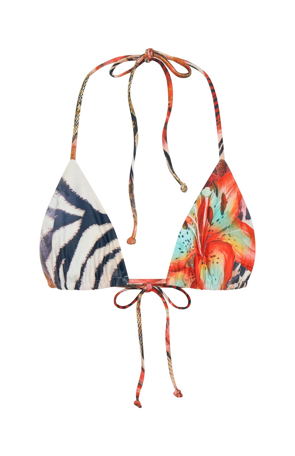 Golden Hour Bikini Top Savage Bloom